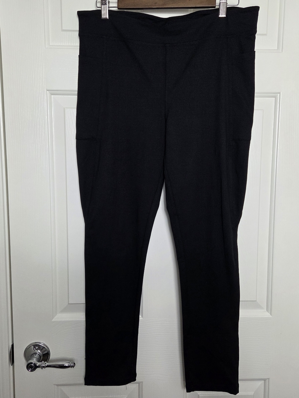 Stillwater Supply Co. Women's XL Black Athletic Leggings With Pockets